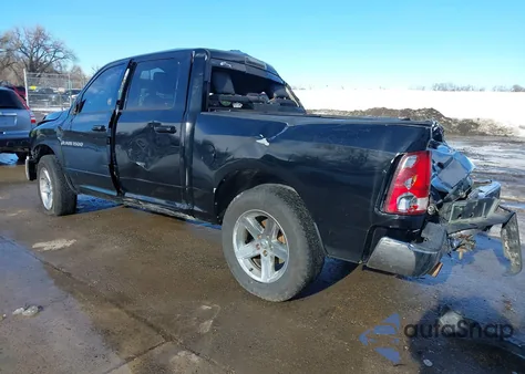 2012 Ram 1500 Sport z USA, uszkodzony, nr VIN 1C6RD7MT3CS327100